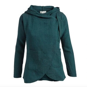 EUC Women's Collection Royal Wrap Cotton Sweater X-large